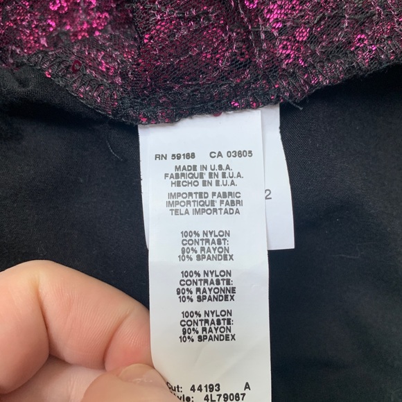 SOLD Karen Kane NWT sequin front top - Picture 8 of 8